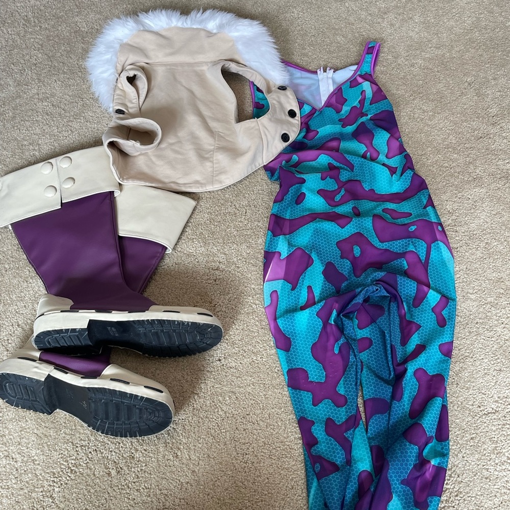 My hero academia Mina Ashido cosplay with wig Sz small